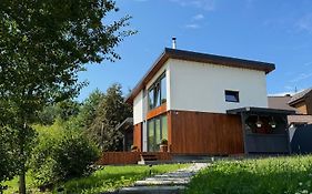 Domivka будинок для відпочинку у Карпатах із чаном-джакузі, каміном і панорамними вікнами